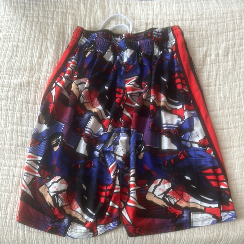 Kids Graphic Sports Shorts